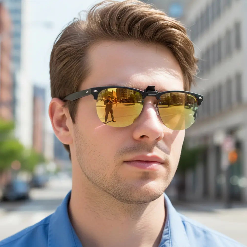 Lentes de sol Eagle Eyes® Clip On SE Aviator