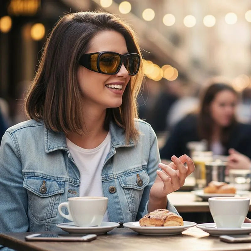 Lentes de sol Eagle Eyes® Fit Ons Black
