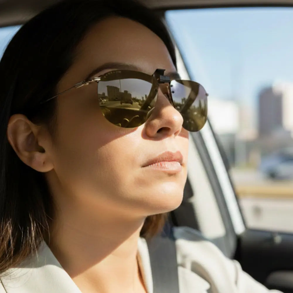 Lentes de sol Eagle Eyes® Clip On Aviator