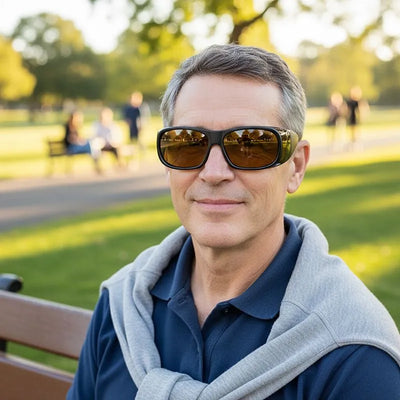 Lentes de sol Eagle Eyes® Fit Ons Black