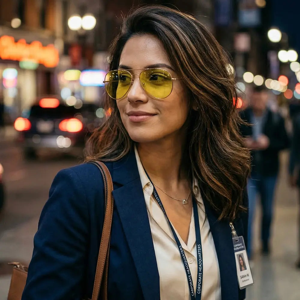 Lentes de sol Eagle Eyes® NightLite Classic Aviator