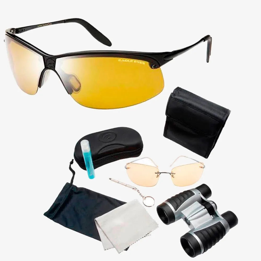 Imagen Eagle Eyes - Lentes de sol Eagle Eyes® Panorama kit de lujo