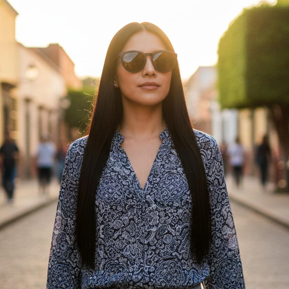 Lentes de sol Eagle Eyes® SuperSight Sistema 3 en 1 Vintage Round