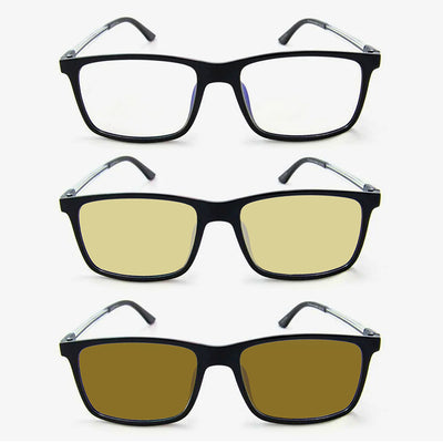 Lentes de sol Eagle Eyes® SuperSight Sistema 3 en 1