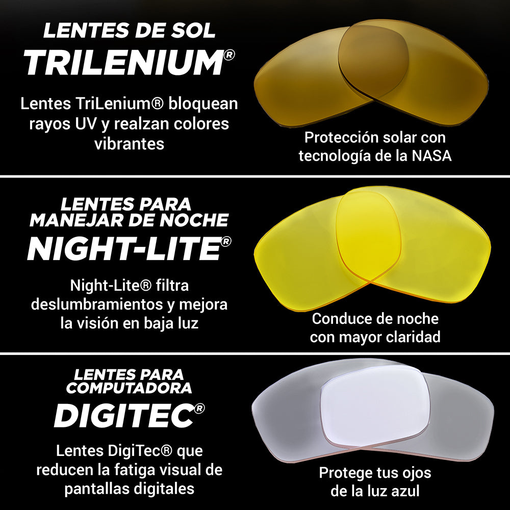 Lentes de sol Eagle Eyes® SuperSight Sistema 3 en 1