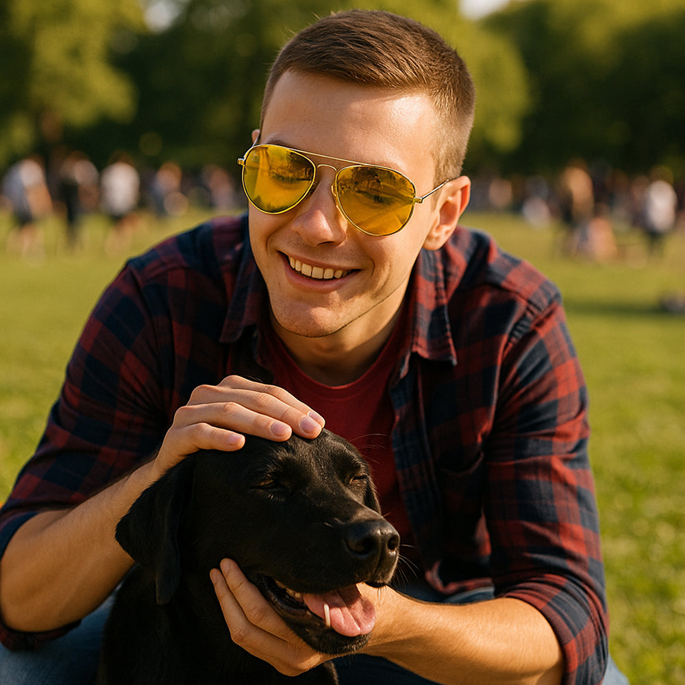 
                      
                        Lentes de sol Eagle Eyes® Aviator Classic
                      
                    