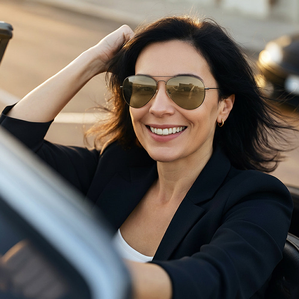 
                      
                        Lentes de sol Eagle Eyes® The Classic Drop Aviator
                      
                    