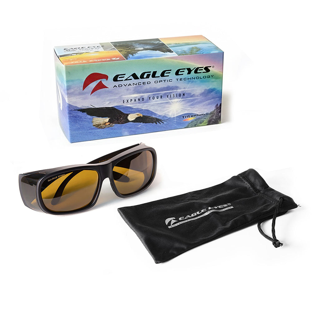 Lentes de sol Eagle Eyes® Fit Ons Black